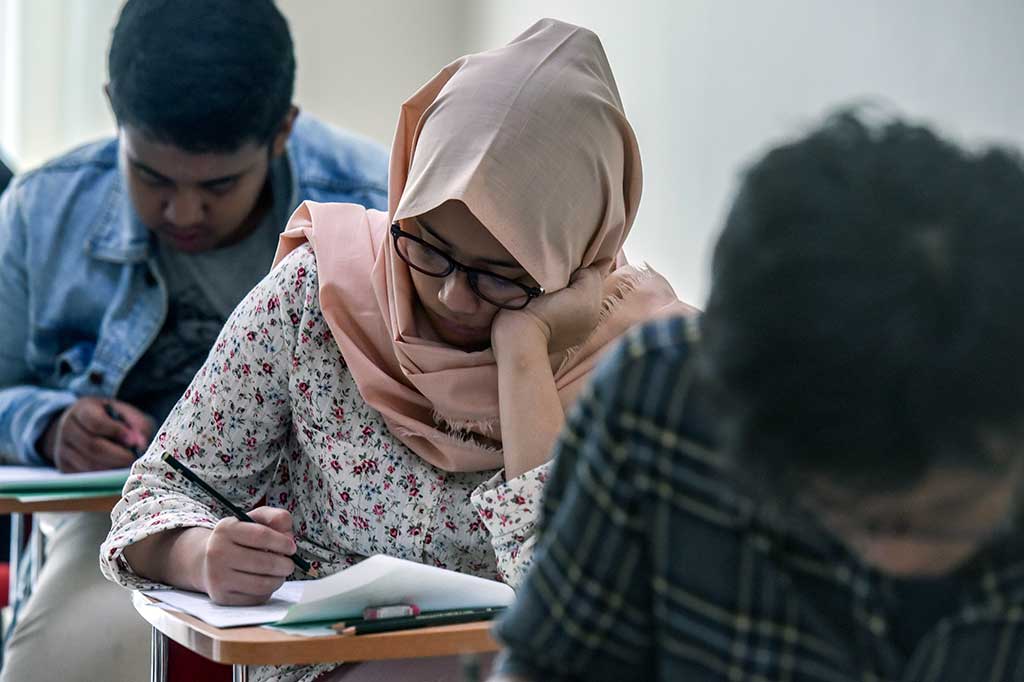  Jumlah daya tampung awal mahasiswa pada tahun ini sebanyak 128.085 kursi.