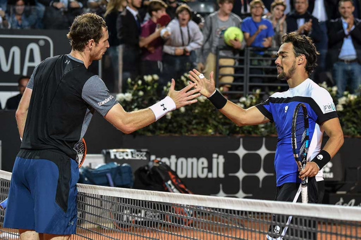 Di babak selanjutnya Fogini akan menghadapi pemenang antara Viktor Troicki atau Alexander Zverev.