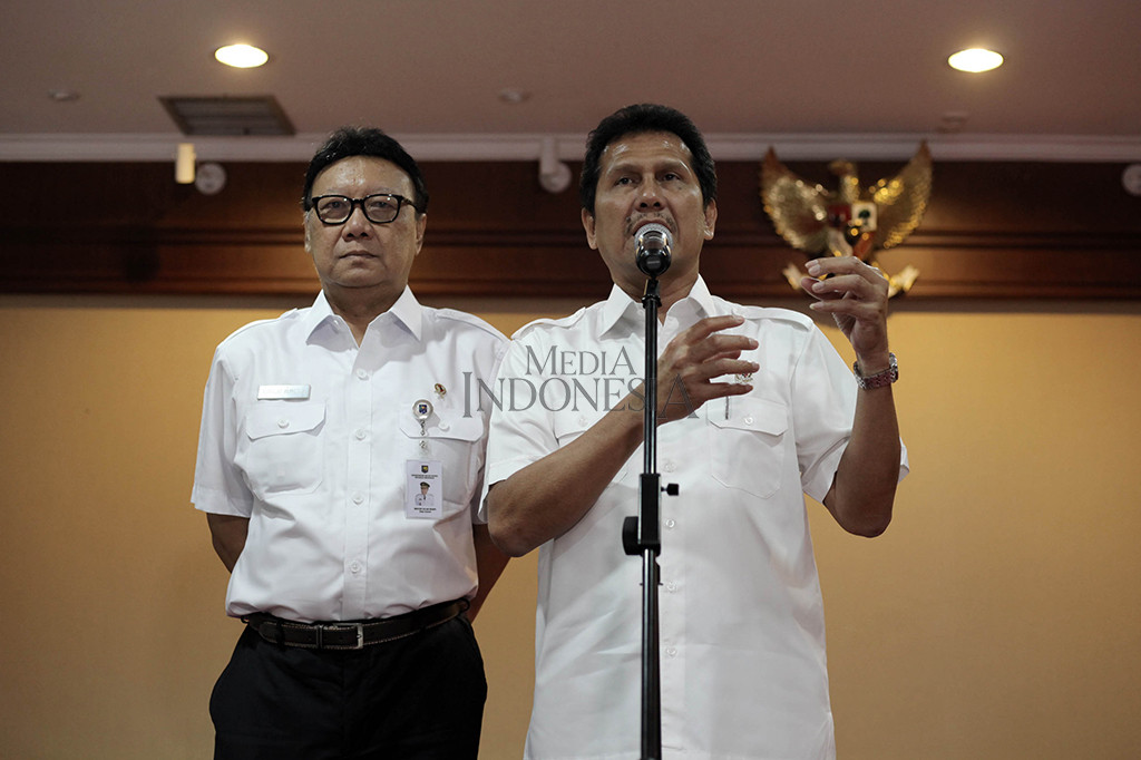 Mendagri Temui Menpan RB Bahas e-Government