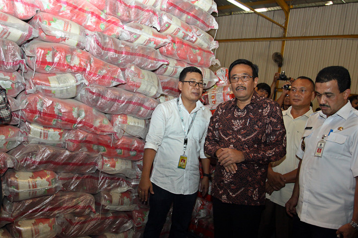 Djarot Pastikan Stok Beras Stabil Jelang Ramadan