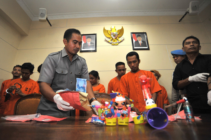 Polda Bali Tangkap 8 Sindikat Pengedar Nakoba