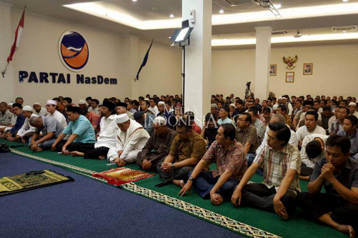 Kegiatan ini dilakukan DPP NasDem menyambut kedatangan bulan suci Ramadhan.