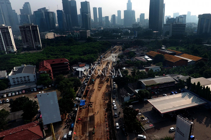 Pembangunan Underpass Mampang-Kuningan Rampung Akhir 2017