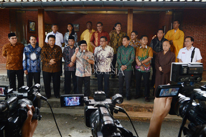 Menurut Cak Imin, pertemuan itu dilakukan berkaitan dengan perkembangan politik selepas penyelenggaraan Pilkada DKI. Cak Imin menyebut konflik yang timbul setelah masa pilkada itu harus dihentikan.