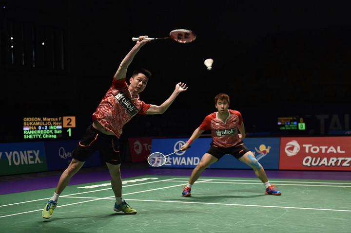 Satu-satunya kemenangan yang diraih Indonesia didapat melalui pasangan ganda putra, Marcus Fernaldi Gideon/Kevin Sanjaya, yang berhasil mengalahkan pasangan India, Satwiksairaj Rankireddy/Chirag Shetty, dengan skor 21-9 dan 21-17.