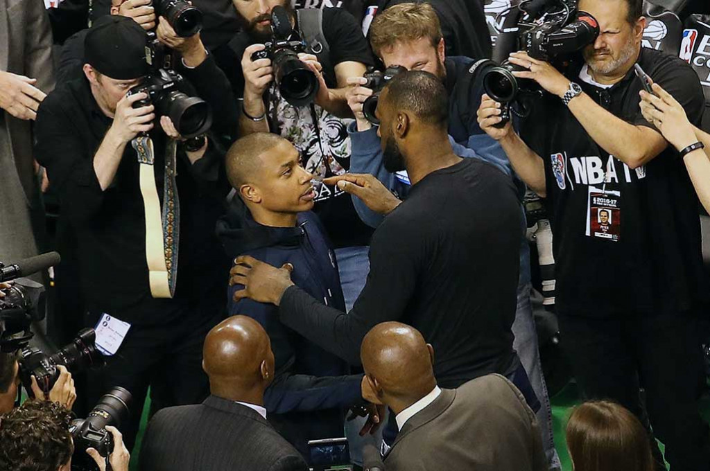 Di partai puncak Cavaliers kembali akan menghadapi Golden State Warriors. Ini merupakan pertemuan ketiga kalinya secara beruntun kedua tim tersebut.
