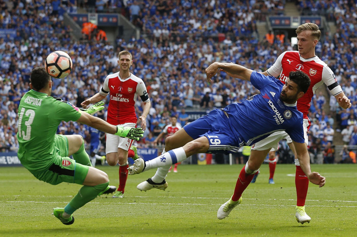 The Blues akhirnya berhasil menyamakan kedudukan pada menit ke-76 lewat Diego Costa.