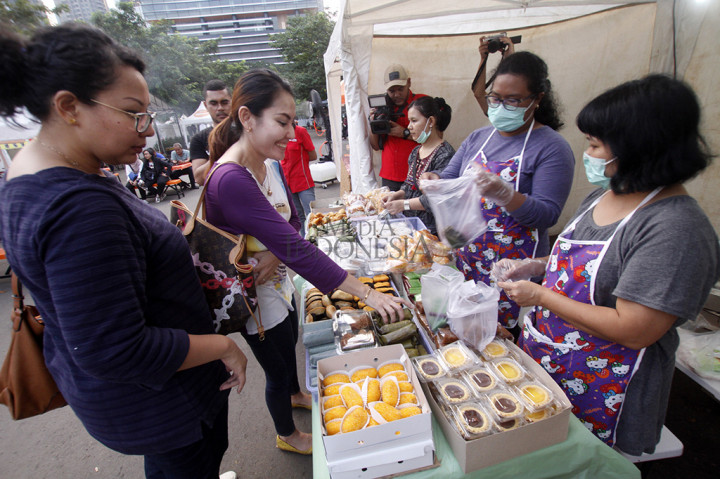 Artha Graha Peduli Gelar Pasar Akhir Pekan Ramadan