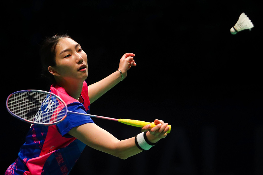 Korea mampu menyamakan kedudukan 1-1 lewat permainan apik Sung Ji Hyun. Pemain 25 tahun itu berhasil mengalahkan tunggal putri China He Bingjiao dengan skor 21-12, 21-16.