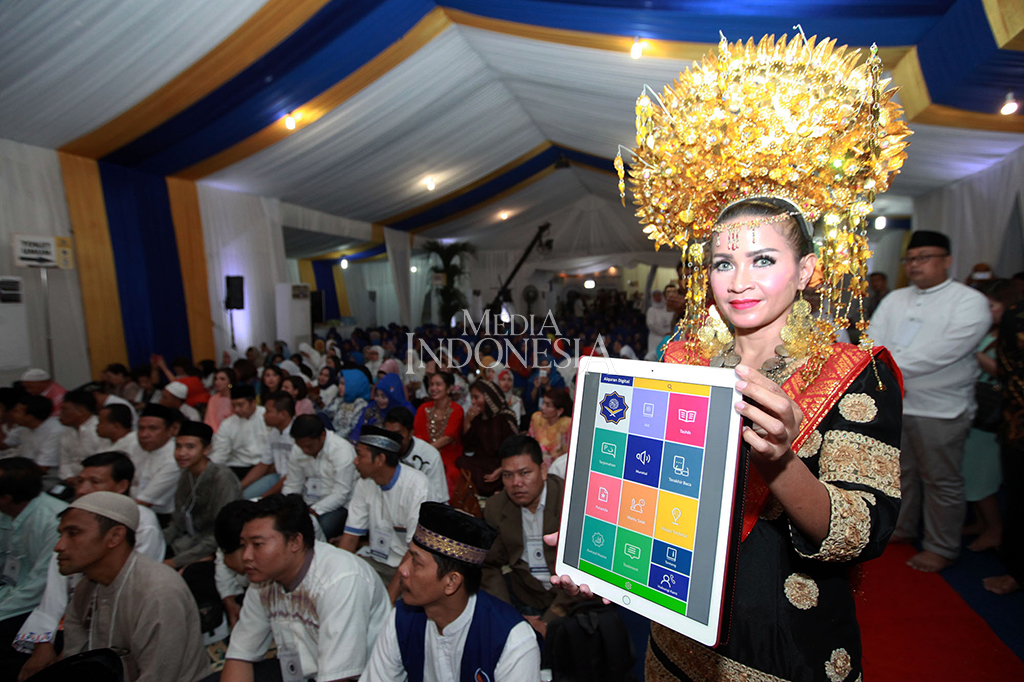 Dalam acara ini, NasDem sekaligus meluncurkan Al-Quran digital yang bisa diunduh di Google Playstore.