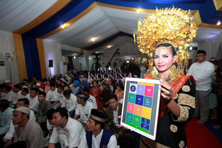 Dalam acara ini, NasDem sekaligus meluncurkan Al-Quran digital yang bisa diunduh di Google Playstore.