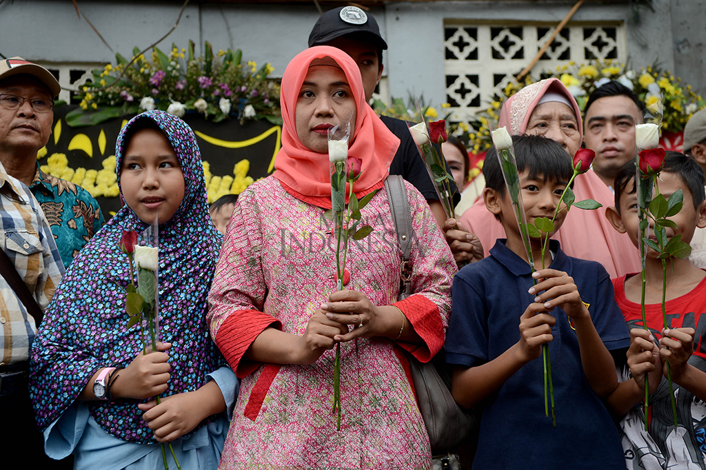 Keluarga Korban Bom Kampung Melayu Gelar Aksi Simpatik