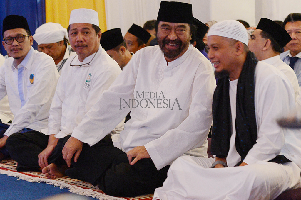 Ustaz Arifin Ilham Beri Tauziah dalam Buber Partai NasDem