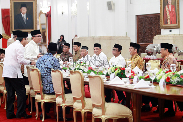 Jokowi Buka Bersama Pimpinan Lembaga Negara