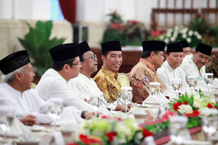 Jokowi Buka Bersama Pimpinan Lembaga Negara