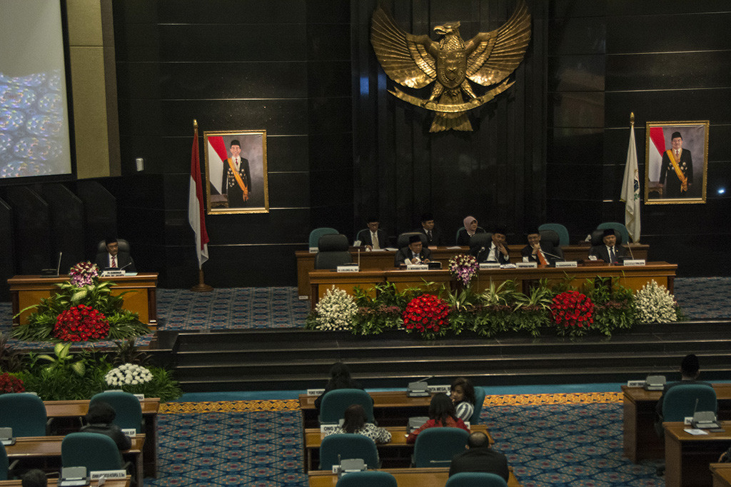 DPRD Gelar Rapat Paripurna Pemberhentian Ahok