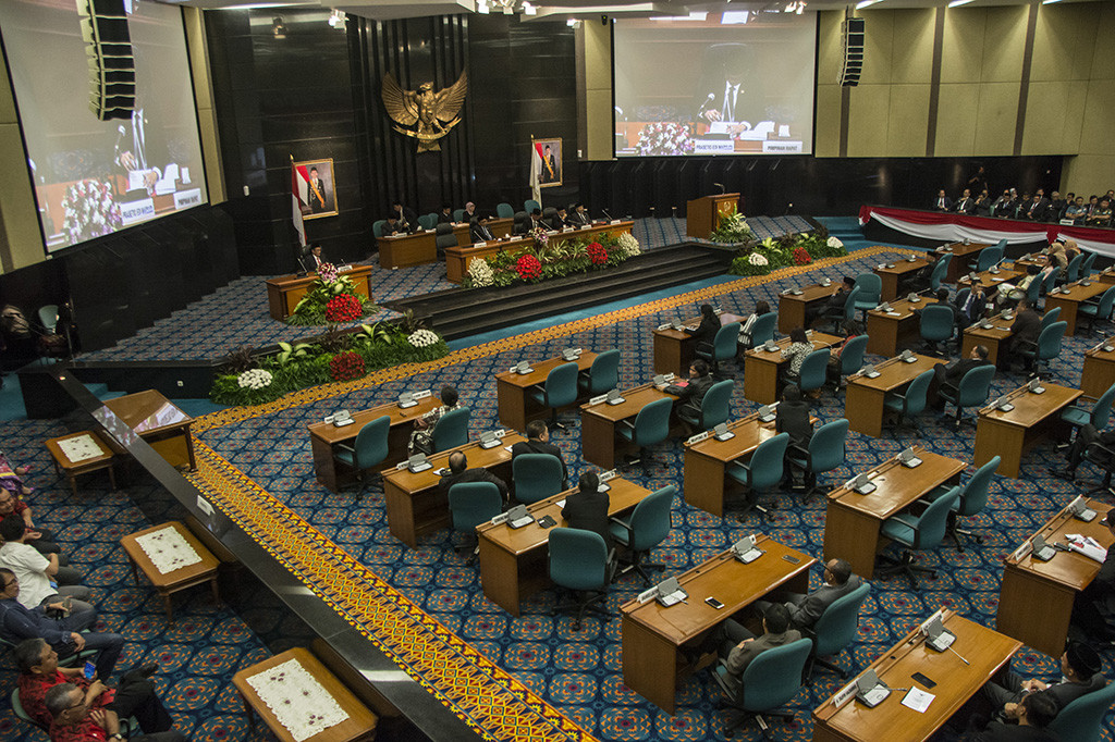 DPRD Gelar Rapat Paripurna Pemberhentian Ahok
