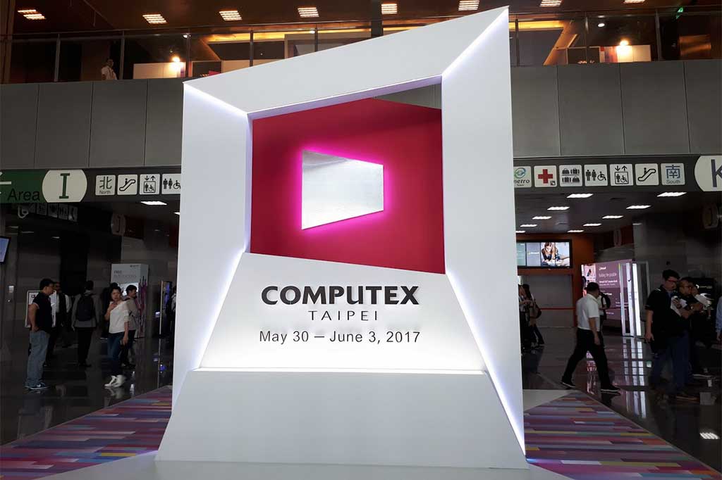 Ajang Computex 2017 berlangsung pada 30 Mei - 1 Juni 2017.