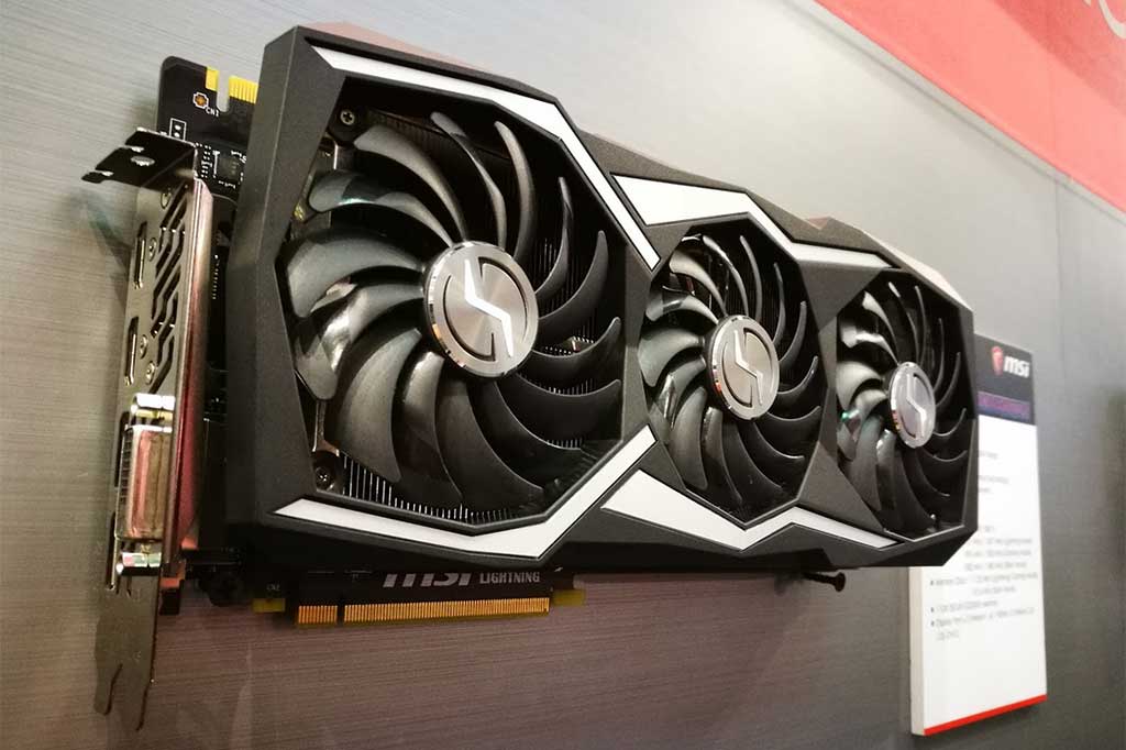MSI GTX 1080 Ti Lightning Z, salah satu kartu grafis tercanggih saat ini.