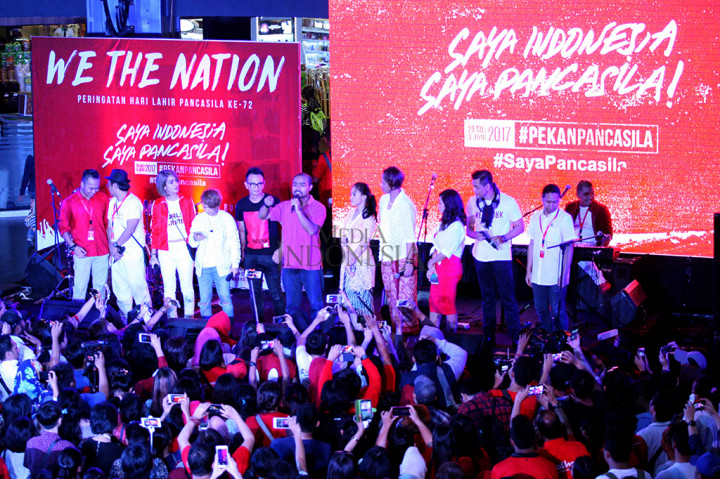 Bekraf Gelar Gerakan Saya Indonesia Saya Pancasila