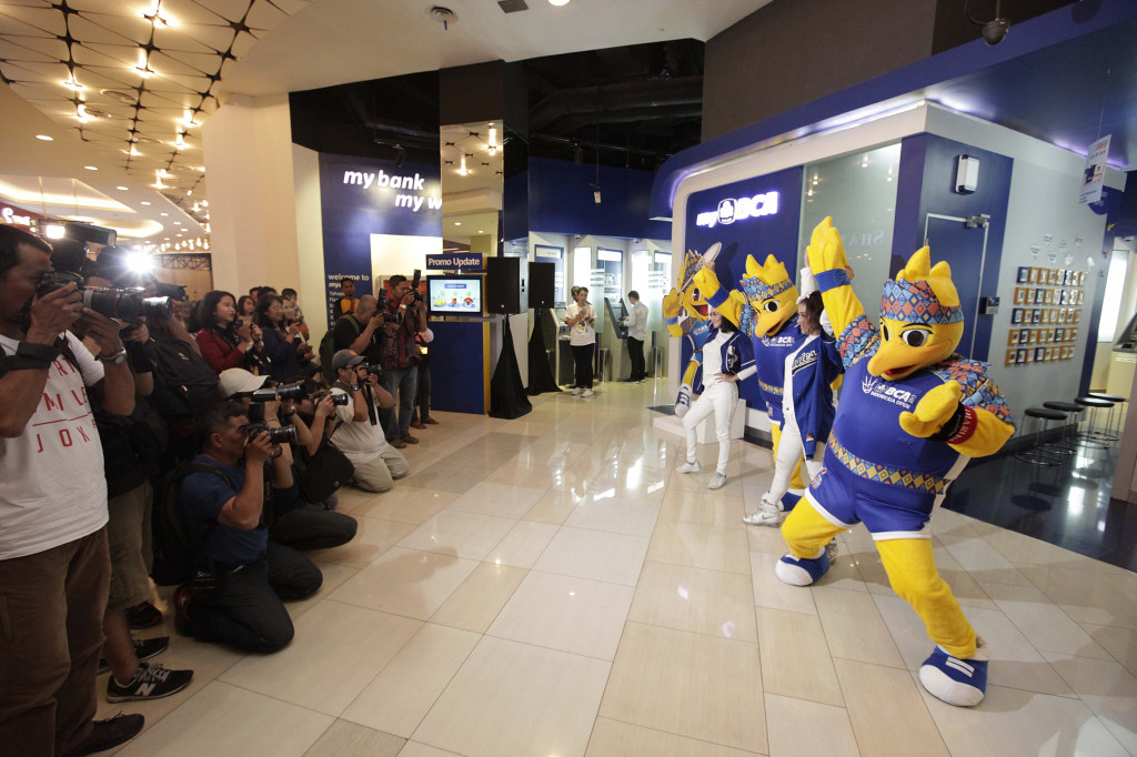 Aksi Keren BIO, Maskot Indonesia Open 2017