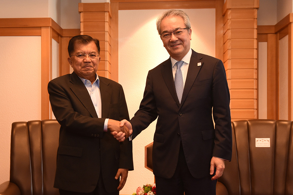 Pertemuan itu membahas peluang-peluang investasi dari Jepang ke Indonesia.