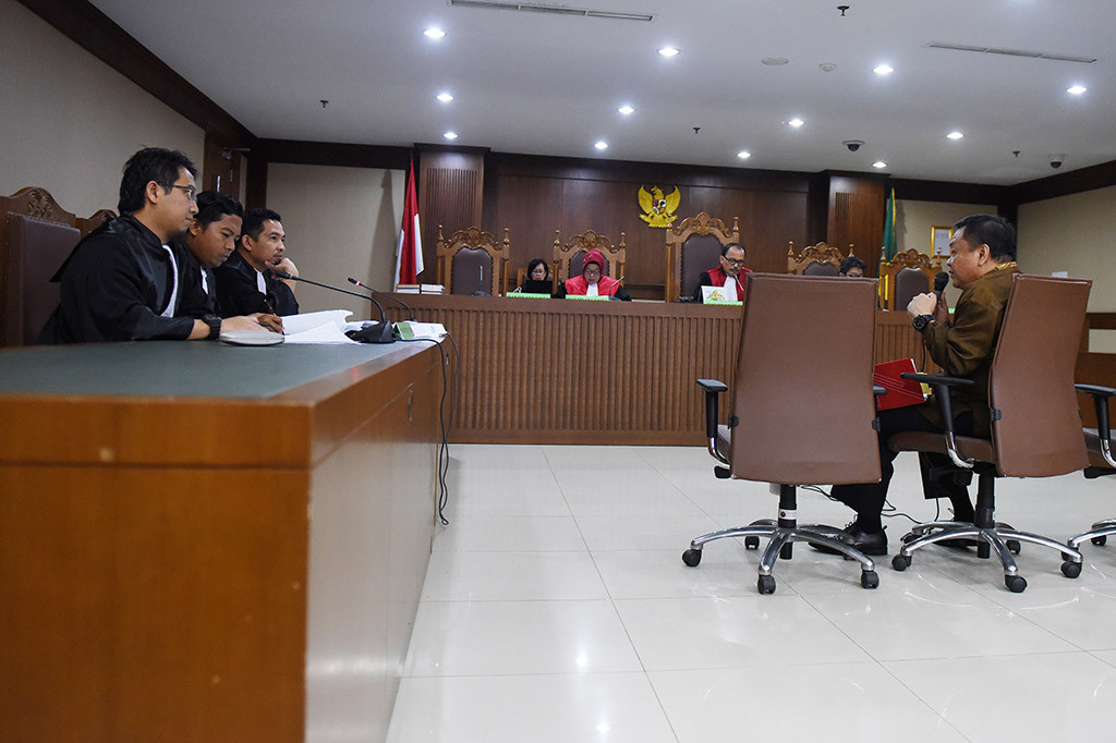 Hal itu dikatakan Eko saat memberikan keterangan sebagai terdakwa di Pengadilan Tipikor Jakarta, Senin (5/6/2017).