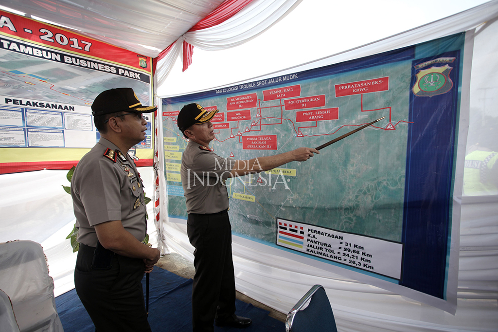Pengecekan jalur mudik ini dilakukan untuk memantau kesiapan sarana dan prasarana infrastruktur jalur mudik Becakayu.