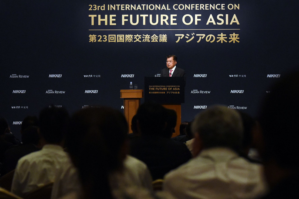 Wapres JK juga menjadi salah satu pembicara kunci dalam konferensi ke-23 Nikkei bertajuk