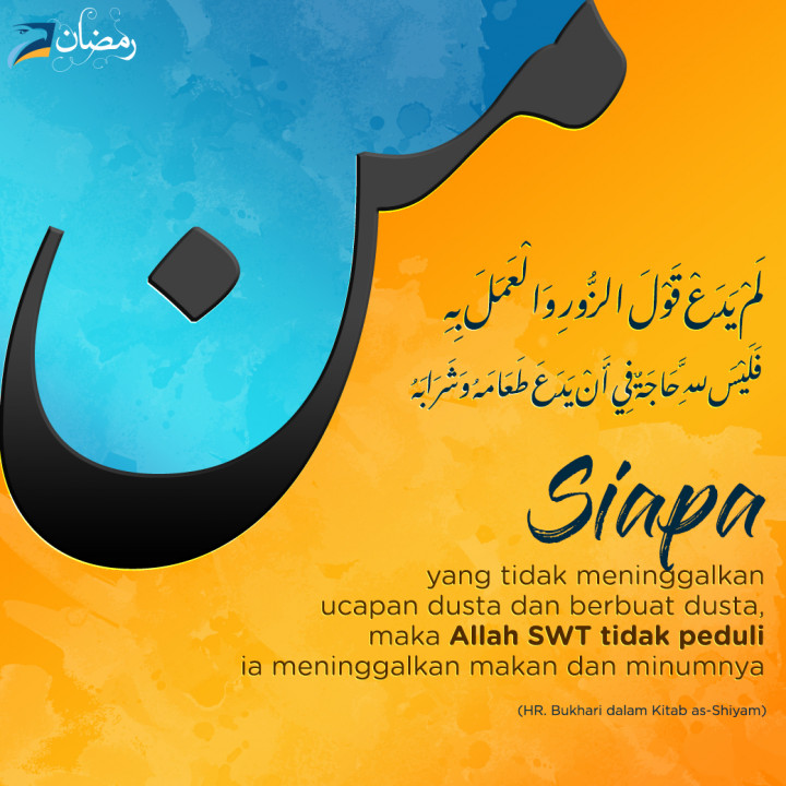 Tiada Dusta dalam Puasa