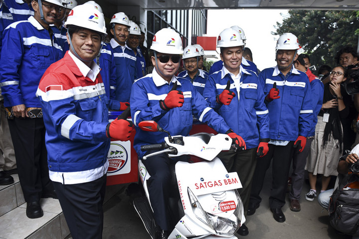 Ignasius Jonan juga menyarankan bahan bakar minyak (BBM) di tangki kendaraan pribadi dari pemudik selalu dalam kondisi penuh. Hal ini untuk menghindari kemacetan adanya antrean di SPBU. 