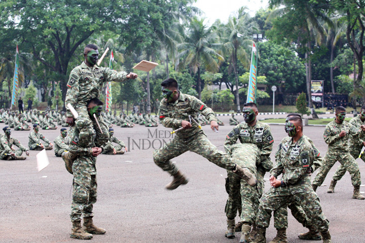 Atraksi beladiri yang ditampilkan mulai dari yongmundo, pencaksilat hingga doublestick.