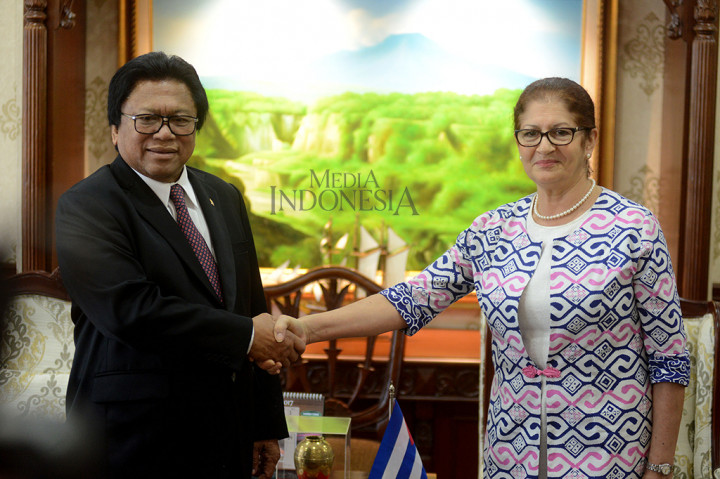 Ketua DPD RI Oesman Sapta mendorong penguatan dan perluasan kerja sama bilateral Indonesia-Kuba di berbagai bidang yang telah terjalin selama 57 tahun. 