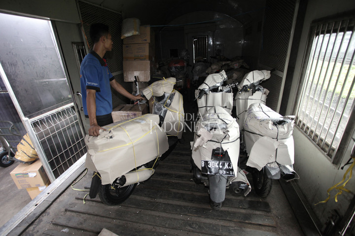 Permintaan Jasa Pengiriman Motor Meningkat Jelang Lebaran
