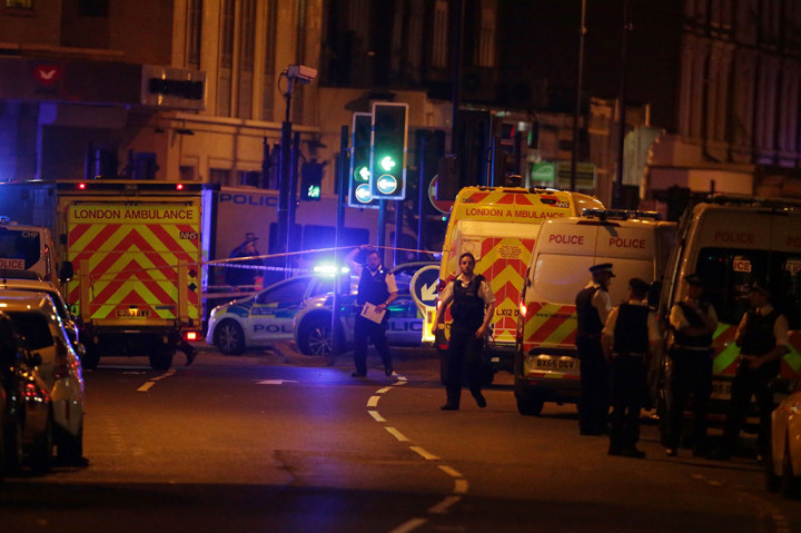 Insiden ini menjadi insiden yang ketiga terjadi dalam kurun waktu kurang dari tiga bulan. Pada 3 Juni lalu, delapan orang tewas dan 50 luka-luka di jalur pejalan kaki London Brigde. Tiga orang ditangkap menyusul serangan ini.