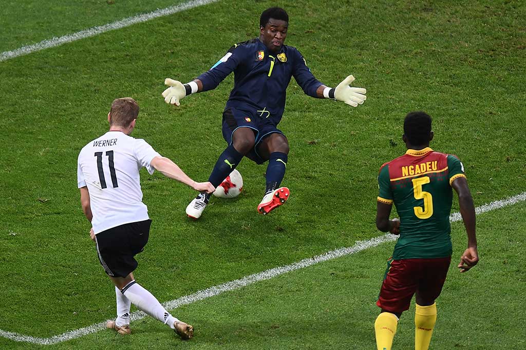 Jerman memastikan kemenangan menjadi 3-1 pada menit ke-81 lewat gol kedua Werner. 