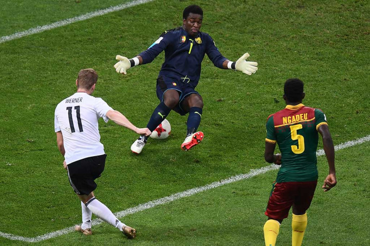 Jerman memastikan kemenangan menjadi 3-1 pada menit ke-81 lewat gol kedua Werner. 