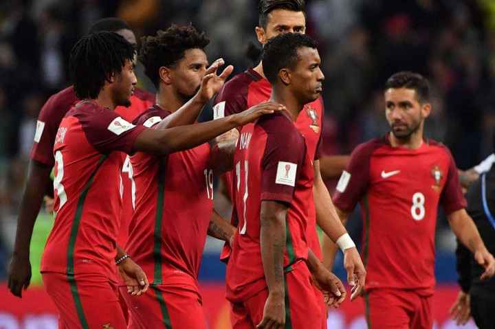 Nani kecewa setelah gagal menjalankan tugasnya sebagai algojo penalti.