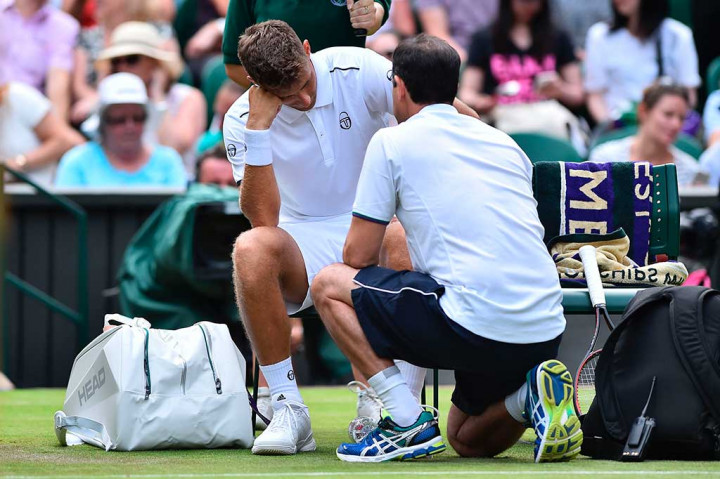 Unggulan kedua tersebut di set pertama unggul 6-3. Dan memimpin 3-0 di set kedua sebelum Klizan memutuskan mundur akibat cedera kaki.