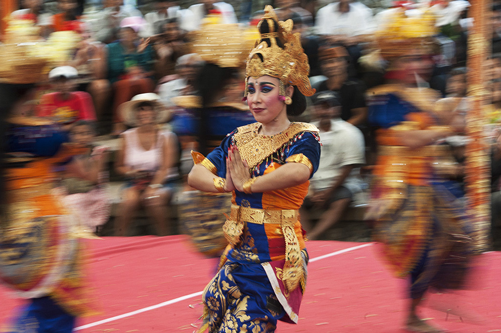 Puluhan narapidana Lembaga Pemasyarakatan (Lapas) Kerobokan ikut berpartisipasi dalam Pesta Kesenian Bali ke-39 di Taman Budaya Denpasar.