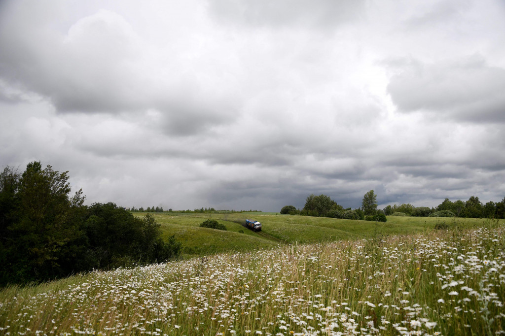 Tim Rusia yang memacu truk Kamaz di tengah padang sabana yang sedang berbunga. Reli yang tak kalah ganas dari Dakar Rally ini menempuh jarak sejauh 10 ribu kilometer. 