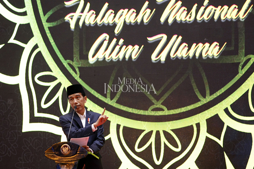 Presiden berpesan, pemerintah dan ulama harus berjalan beriringan dalam berbagai bidang demi kemaslahatan umat dan keutuhan NKRI.