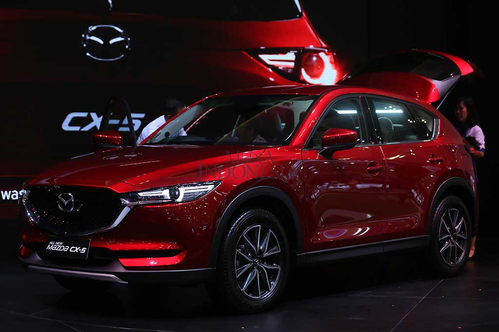 Mazda meluncurkan All-new CX-5. Kendaraan jenis Sport Utility Vehicle (SUV) ini dapat menampung lima penumang.