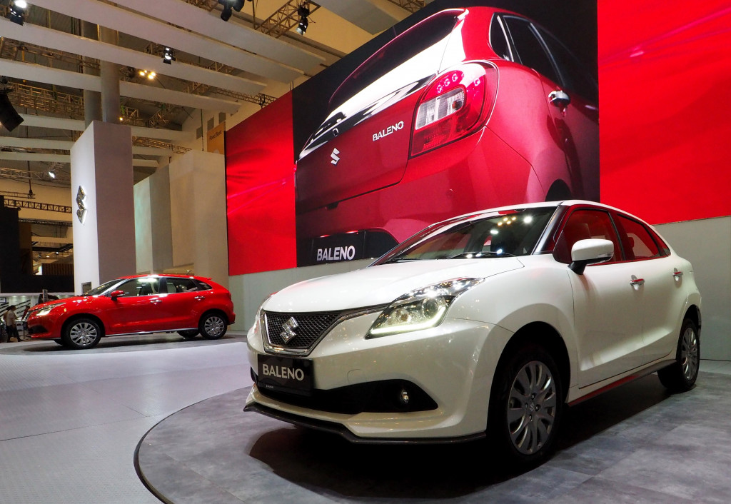 Baleno hatchback ini adalah varian RS yang merupakan tipe tertinggi dari Maruti India. Dimensinya 3995 mm (panjang), 1745 (tinggi) dan 1510 (tinggi) dengan ground clearance 170 mm. 