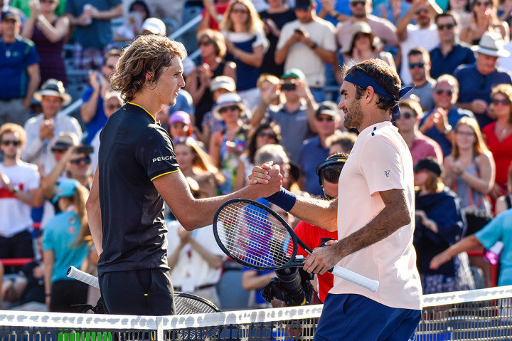 Unggulan keempat Alexander Zverev meraih gelar juara Piala Rogers di Montreal, Kanada dengan mengalahkan unggulan kedua Roger Federer di final pada Minggu (13/8/2017) waktu setempat.