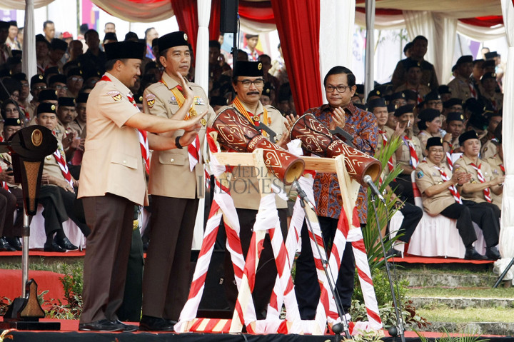 Meski usia gerakan Pramuka semakin bertambah, namun Jokowi meminta semangatnya mesti tetap muda. Gerakan Pramuka harus selalu produktif, inovatif dan kreatif dalam berkarya.