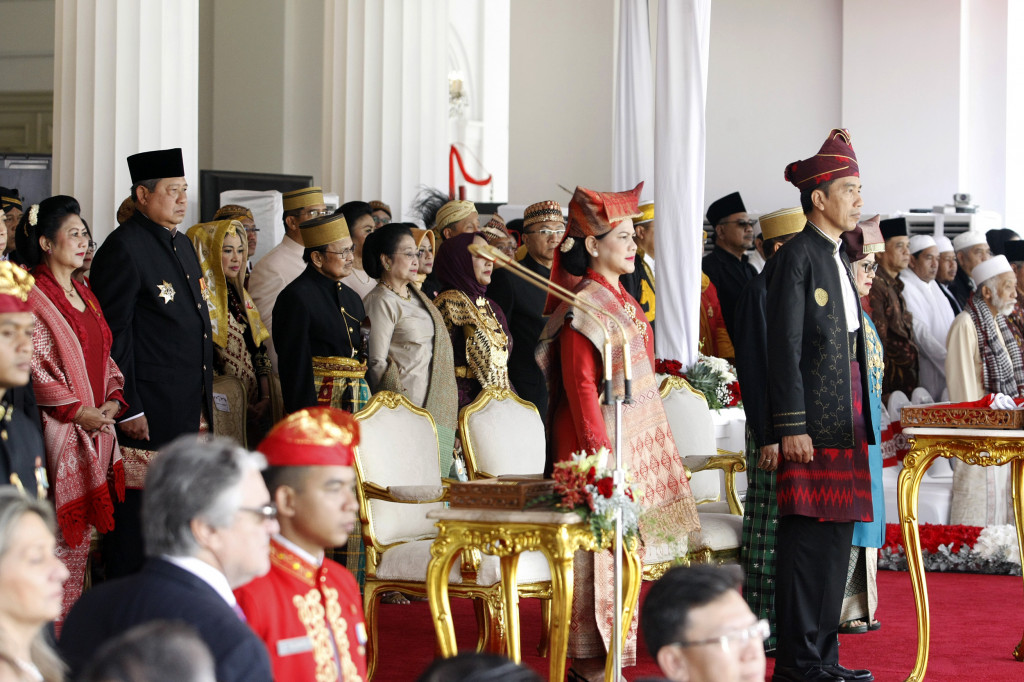 Presiden Jokowi akan bertindak sebagai Inspektur Upacara HUT ke-72 RI. Para pejabat negara, baik menteri Kabinet Kerja maupun pemimpin lembaga dan instansi, akan mendampingi Presiden Jokowi di mimbar utama.