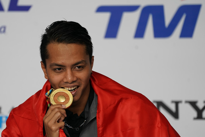 Kebanggannya sangat bertambah karena berhasil karena 25,20 detik yang dicatatkannya memecahkan rekor SEA Games 2015 yang dicatatkan perenang Singapura Quah Zheng Wen dengan 25,27 detik.