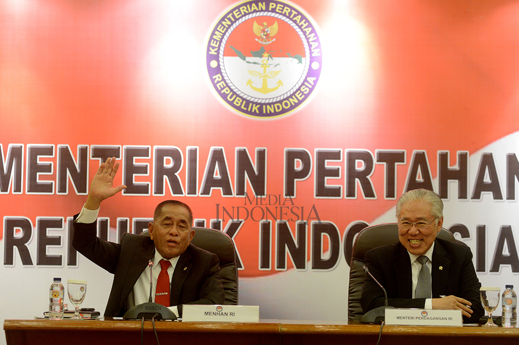 Pemerintah lewat Kemenhan dan Kemendag tengah mematangkan pertukaran pesawat tempur Sukhoi Su-35 dengan hasil perkebunan Indonesia lewat skema counter trade.