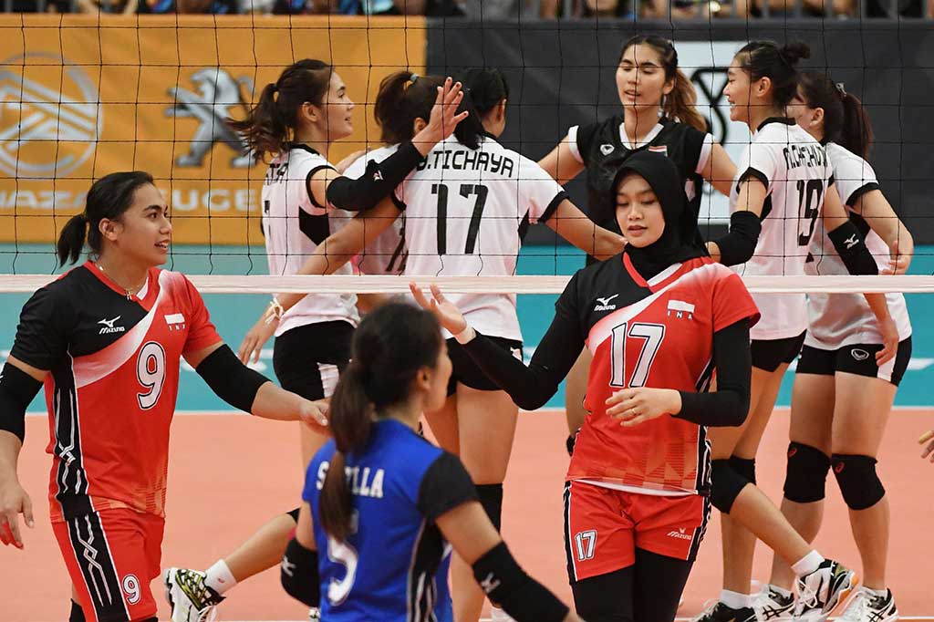 Namun Thailand mampu menyudahi perlawanan Indonesia dan menutup set ketiga dengan skor 26-24. 